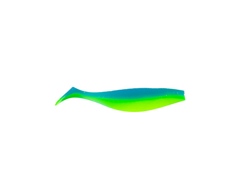Приманка ZUB-PROVOCATOR 145мм(5,7")-5шт, (цвет 020) синий верх - желтый низ
