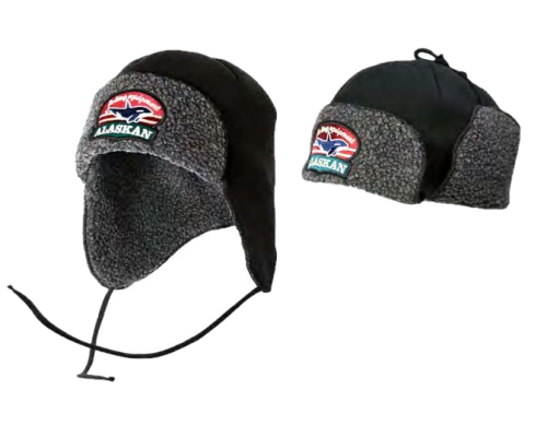 Шапка Alaskan флисовая черная (R90001Bl)