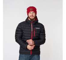 Куртка Alaskan Juneau Black XL утепленная стеганая черный /красный