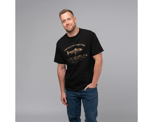 Футболка Maximus чёрная 3XL (MCTSBXXXL)