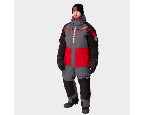 Костюм зимний Alaskan NewPolar M11 XXL красн/сер/черн