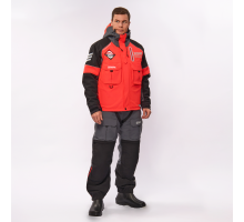 Костюм зимний Alaskan Cherokee Sea Edition поддерживающий XLS красный/серый/черный