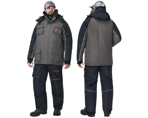 Костюм зимний Alaskan Russian Mission хаки/черный 3XL