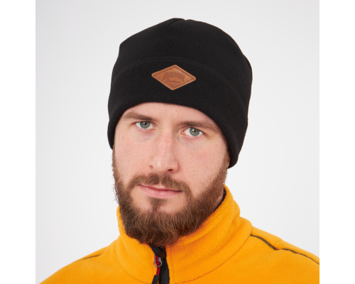 Шапка Alaskan Outdoor флис черный (AH10142)