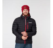 Куртка Alaskan Juneau Black M утепленная стеганая черный /красный