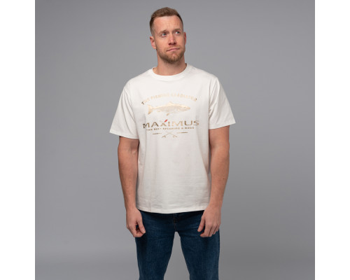 Футболка Maximus белая 3XL