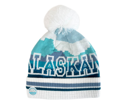 Шапка женская Alaskan Knitted мультиколор
