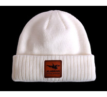 Шапка Alaskan Hat Beanie белая (AWC037W)