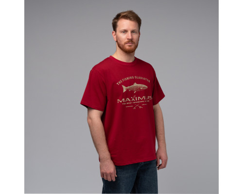 Футболка Maximus красная 3XL ( MCTSRXXXL)