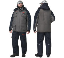 Костюм зимний Alaskan Russian Mission хаки/черный 3XL