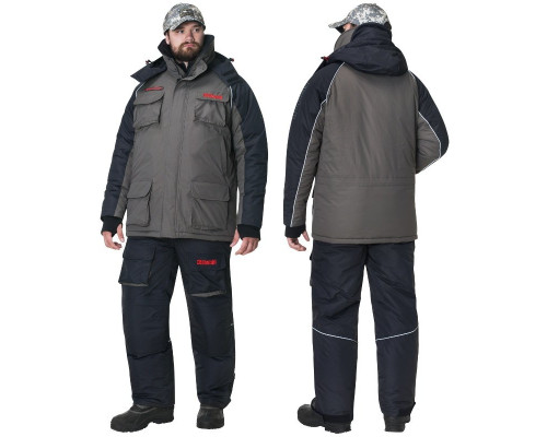 Костюм зимний Alaskan Russian Mission хаки/черный 3XL