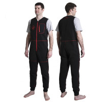 Флисовый комбинезон Alaskan River Ranger Bib черный р-р L