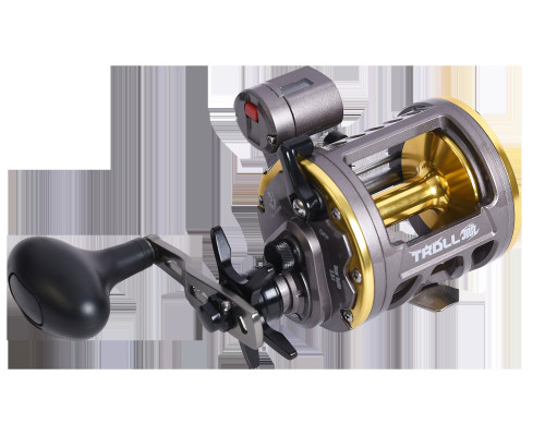 Катушка мультипликаторная Black Side TROLL PRO 300L (лев. рука)