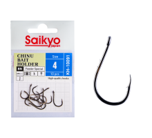 Крючки Saikyo KH-10091 BN CHINU BAIT HOLDER №4 (10 шт.)