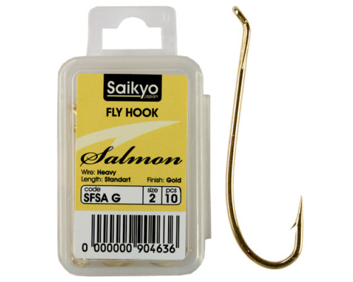Крючки Saikyo KH-71590 Salmon G №02 (10шт)