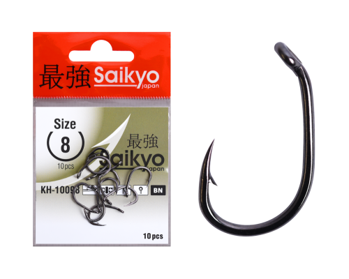 Крючки Saikyo KH-10098 Clever Carp BN №8 (10 шт.)