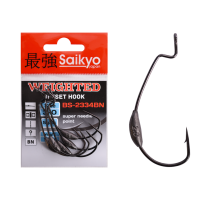 Крючки Saikyo BS-2334 Weighted BN №3/0 (5 шт)