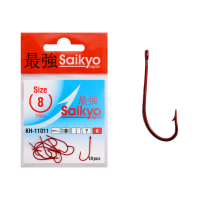 Крючки Saikyo KH-11011 O'Shaughnessy Red № 8 (10шт)