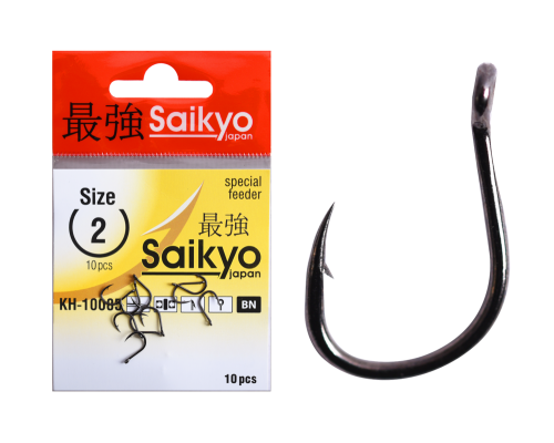 Крючки Saikyo KH-10085 Special Feeder BN №2 (10шт)