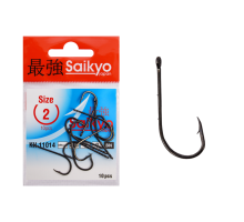 Крючки Saikyo KH-11014 Bait Holder BN № 2 (10шт)