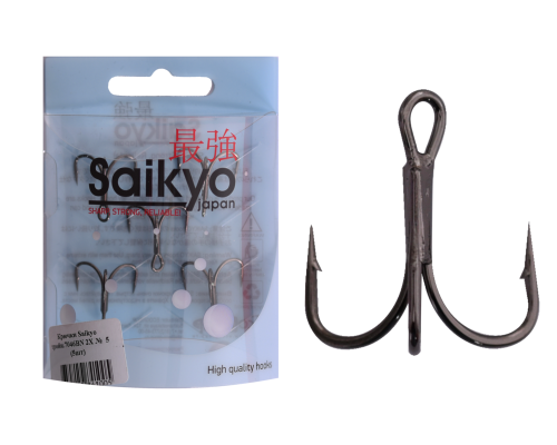 Крючки Saikyo тройн.7046BN 2X № 5 (5шт)