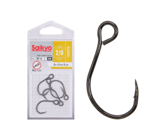Крючки Saikyo SS075-BN IN-LINE EYE №2/0 (5 шт.)