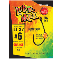 Крючки LureMax Trout LT37 #5 Lemon (10шт)