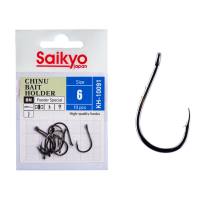 Крючки Saikyo KH-10091 BN CHINU BAIT HOLDER №6 (10 шт.)