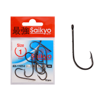 Крючки Saikyo KH-11014 Bait Holder BN № 1 (10шт)