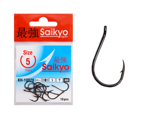 Крючки Saikyo KH-10026 Chinu Ring BN №5 (10шт)