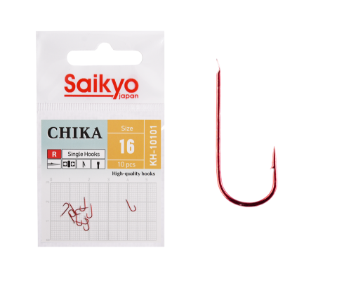 Крючки Saikyo KH-10101 R CHIKA №16 (10 шт.)