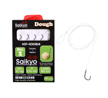 Крючки Saikyo KP-10084 Dough BN №2 (10шт) c повод.
