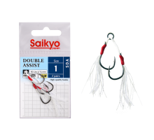 Крючки Saikyo DOUBLE ASSIST SDA №1 (2 пары)