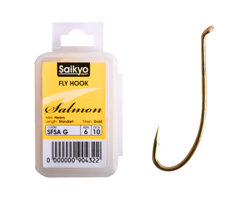 Крючки Saikyo KH-71590 Salmon G №06 (10шт)