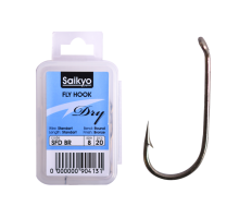 Крючки Saikyo KH-71451 Dry Fly BR №08 (20шт)