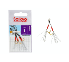 Крючки Saikyo STMA TWIN MICRO ASSIST №8 (2 пары)