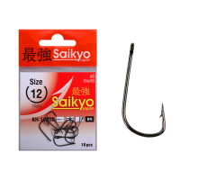 Крючки Saikyo KH-10006 Sode Ring BN №12 (10шт)