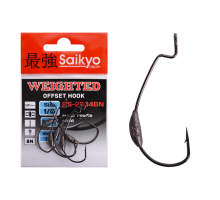 Крючки Saikyo BS-2334 Weighted BN №1/0 (5 шт)