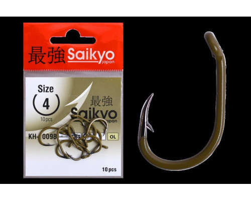 Крючки Saikyo KH-10098 Clever Carp OL №4 (10 шт.)
