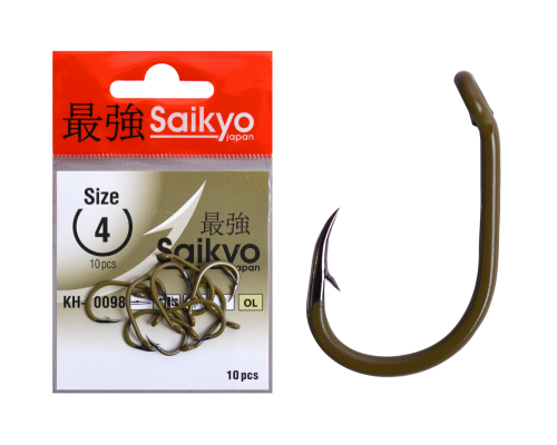 Крючки Saikyo KH-10098 Clever Carp OL №4 (10 шт.)