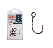 Крючки Saikyo SSBL075-BN IN-LINE EYE BARBLESS №2 (8 шт.)