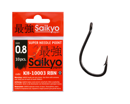Крючки Saikyo KH-10003 Tanago BN № 0,8 (10шт)
