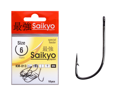 Крючки Saikyo KM-013 Reliable Feeder BN № 6 (10шт)
