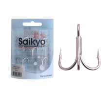 Крючки Saikyo тройн.7056TN 3X № 1 (5шт)