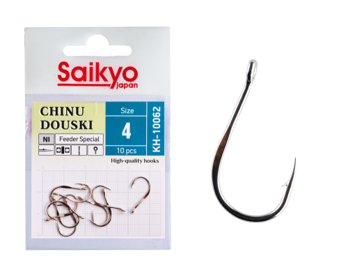 Крючки Saikyo KH-10062 NI CHINU DOUSKI №4 (10 шт.)