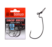 Крючки Saikyo BS-2330 Drop Shot BN №1/0 (5 шт)