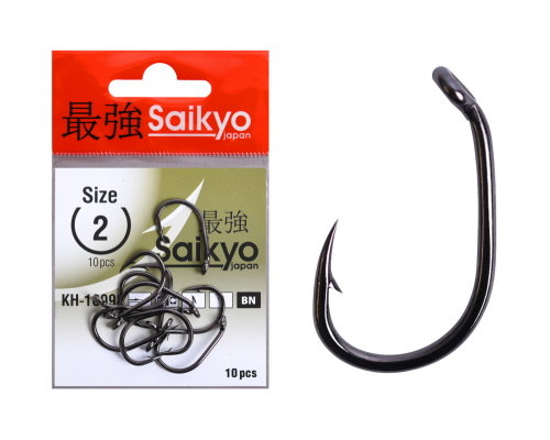 Крючки Saikyo KH-10098 Clever Carp BN №2 (10 шт.)