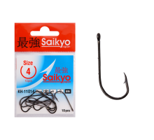 Крючки Saikyo KH-11014 Bait Holder BN № 4 (10шт)