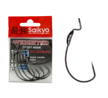 Крючки Saikyo BS-2332 Weighted BN №3/0 (5 шт)
