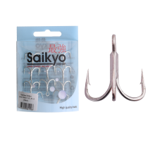 Крючки Saikyo тройн.7056TN 3X № 6 (10шт)